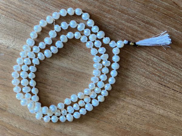 Fresh water pearl mala (108 beads)