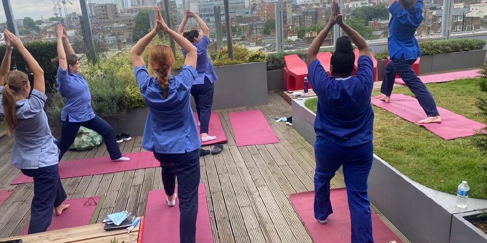 Hospital yoga