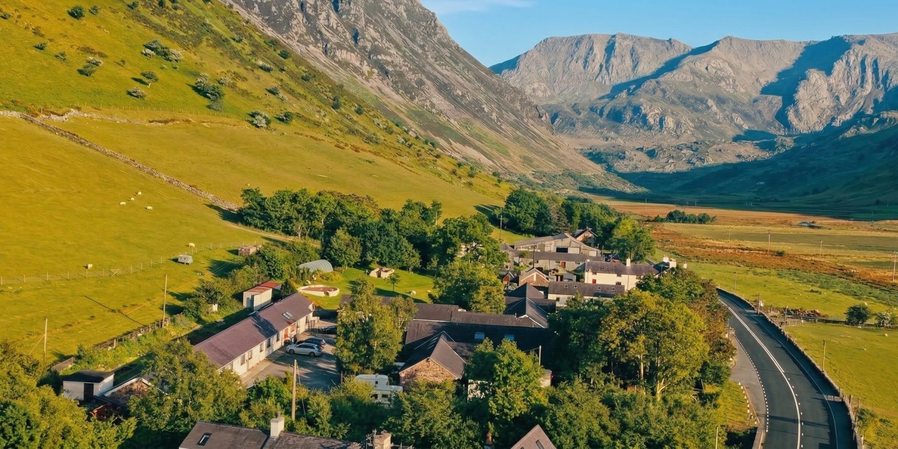 Dru Yoga Teacher Training Centre - Home of Dru Yoga, Dru Meditation, Dru Ayurveda, at Snowdonia Mountain Lodge in glorious Snowdonia