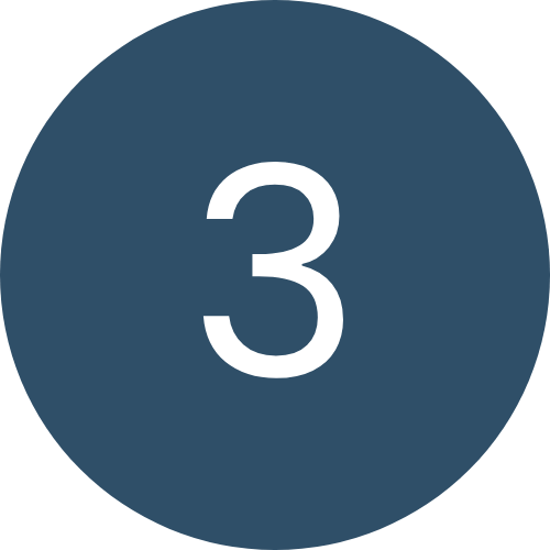 blue 3 Icon 500x500px blue 3 Icon 500x500px